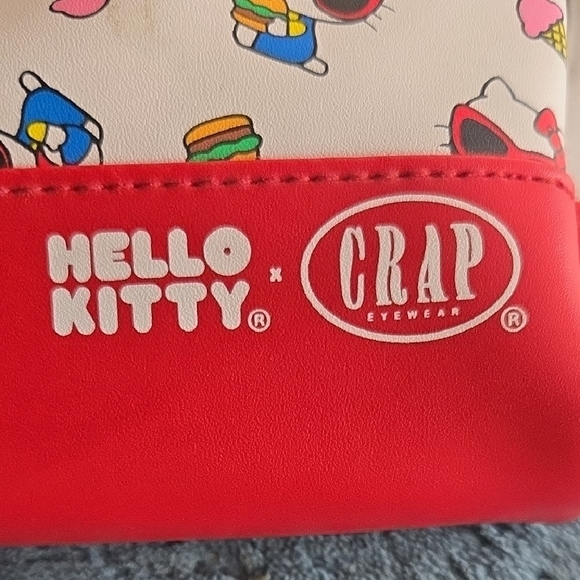 Crap Eyewear Hello Kitty Womens Sunglasses with Red Bow and Black Frame. RARE. - Picture 7 of 7